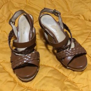Brown Antonio Melani Wedges